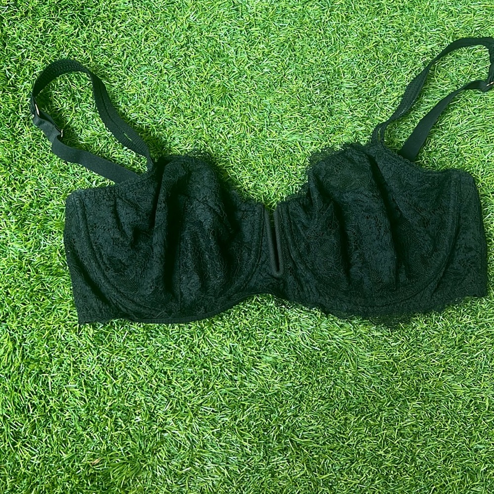 Beautiful lace black lace bra